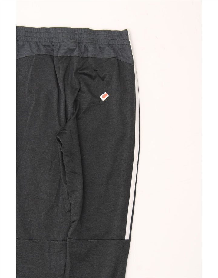 ADIDAS Boys Tracksuit Trousers 10-11 Years Medium Grey Polyester Vintage Adidas and Second-Hand Adidas from Messina Hembry 