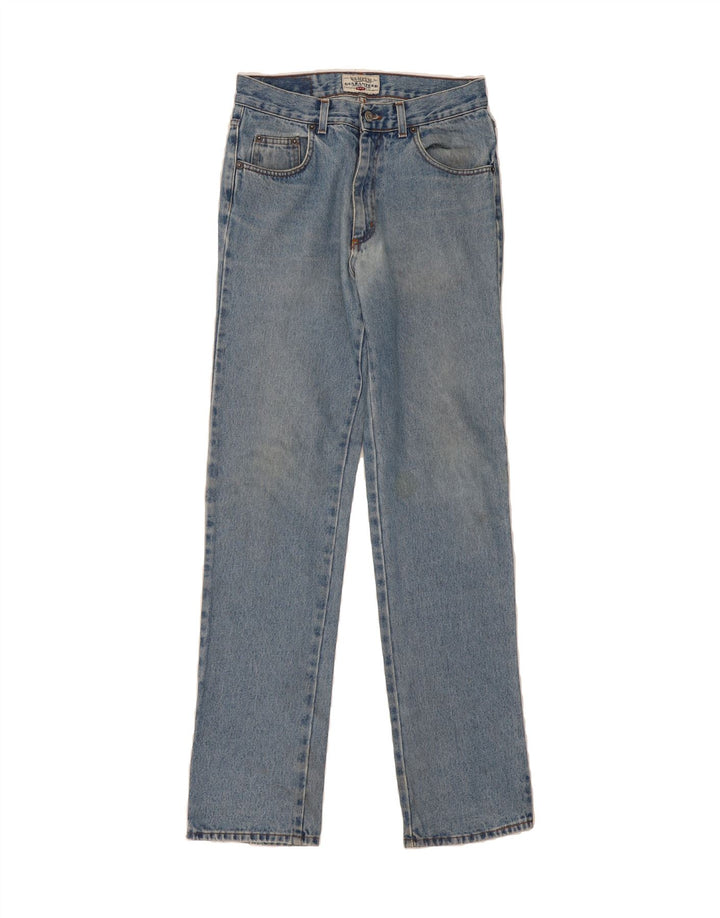 WAMPUM Mens Straight Jeans W30 L33 Blue Vintage Wampum and Second-Hand Wampum from Messina Hembry 