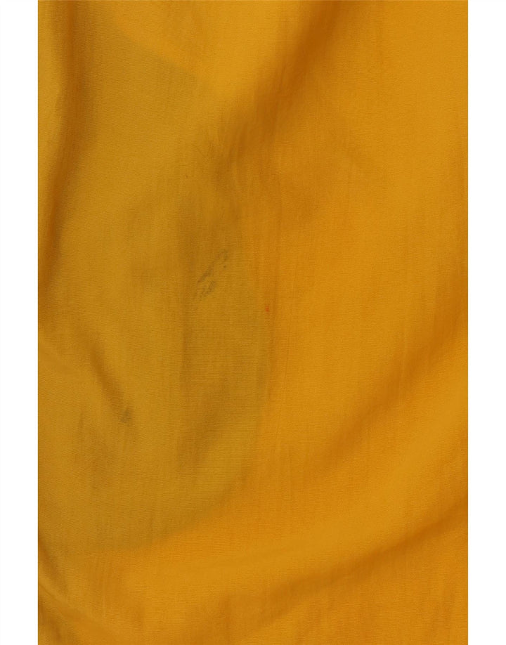 RUSSELL ATHLETIC Herren-Badeshorts XL, gelbes Colourblock-Nylon