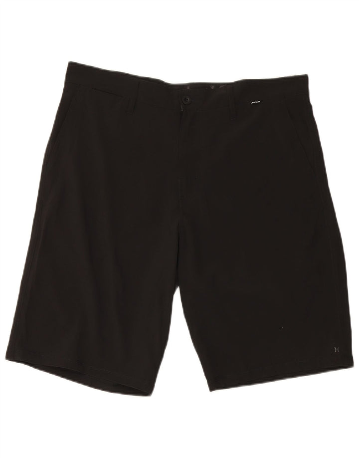 Hurley Herren Phantom Chino Shorts W33 Mittelschwarzes Polyester