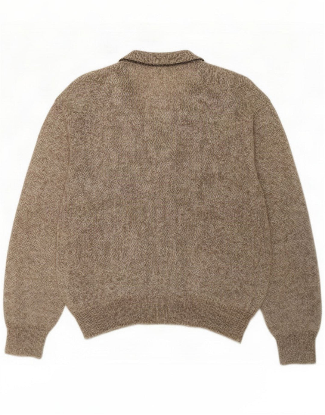 Berluti Damen-Cardigan mit Grafik, IT 44, Größe L, Beige
