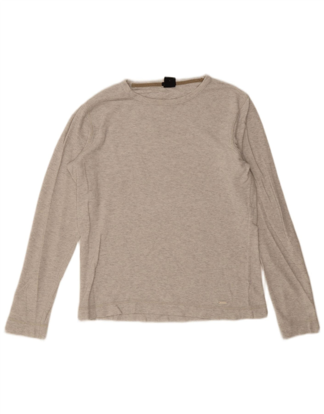 Hugo Boss Herren Slim Fit Top Langarm Large Grau