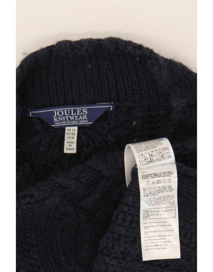 Joules Rollkragenpullover für Damen, Gr. 12, Medium, Marineblau, Acryl