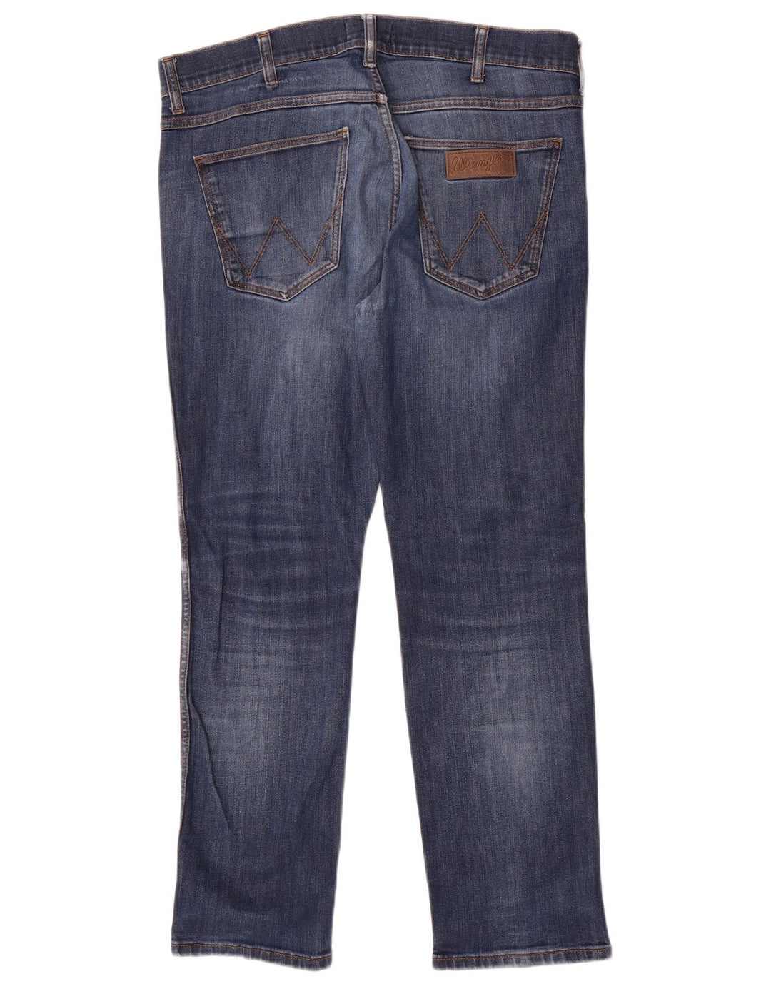 Wrangler Herren Greensboro Slim Jeans W33 L30 Marineblau Polyester