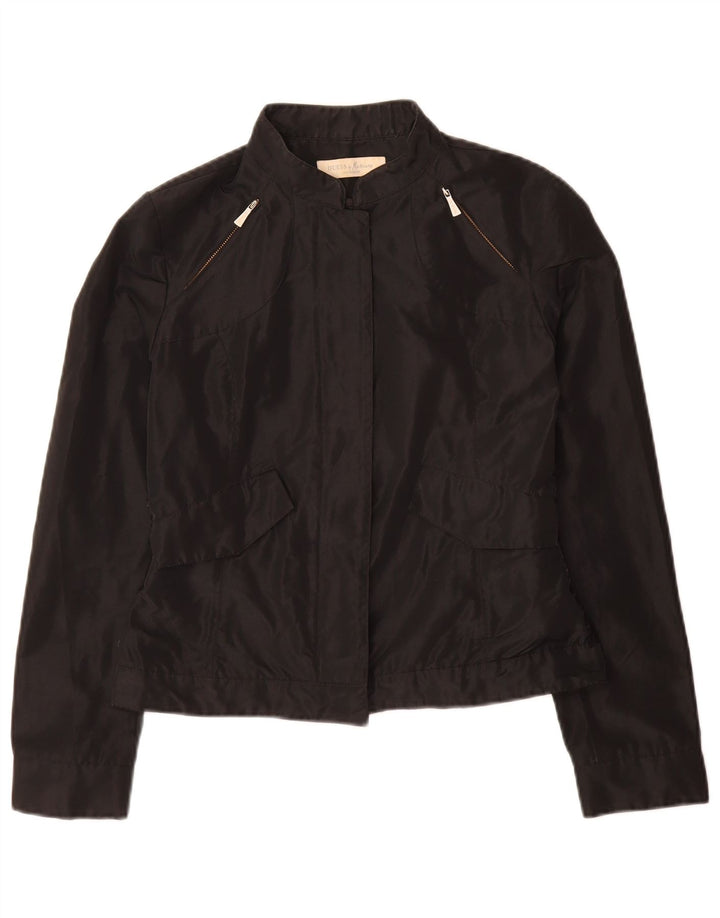 Guess By Marciano Damen Bomberjacke IT 42 Mittelschwarzes Polyester