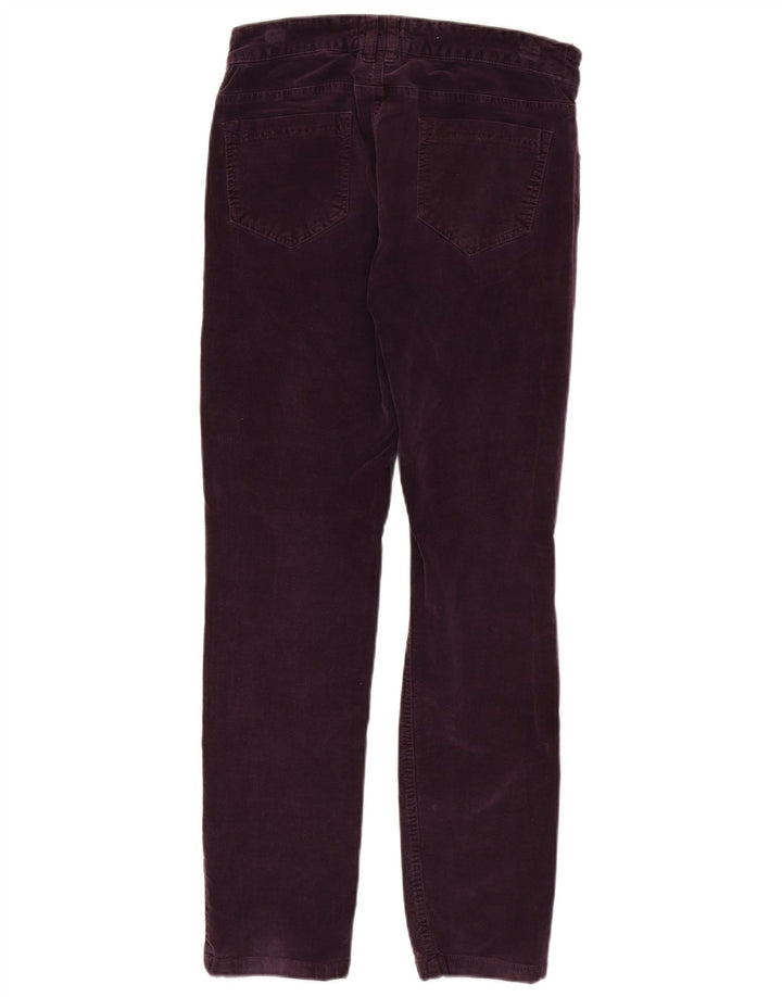 Jigsaw Damen Slim Freizeithose W32 L30 Lila