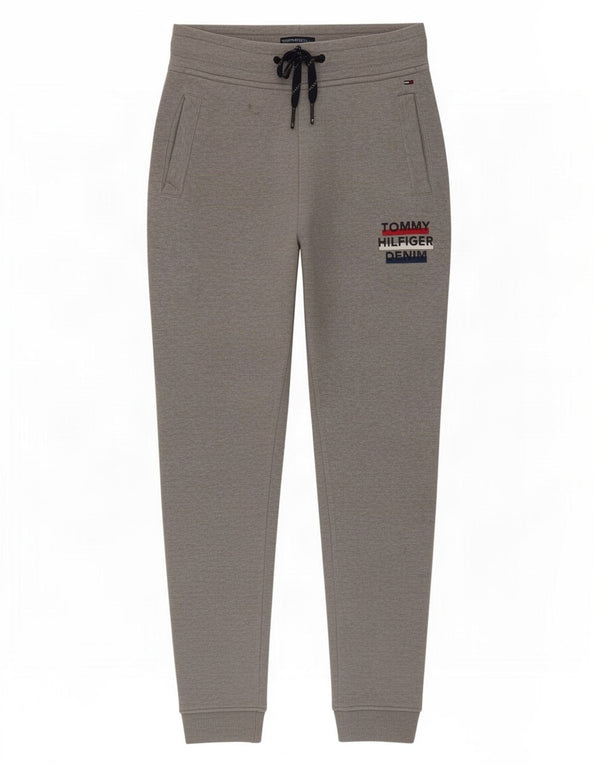 Tommy Hilfiger Damen Trainingshose Jogger UK 6 XS Graue Baumwolle