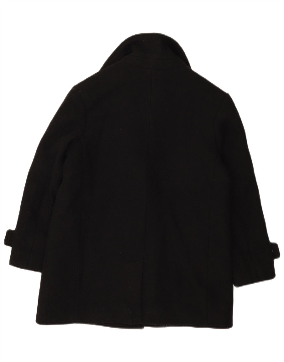 Zara Pea Coat für Mädchen, 11–12 Jahre, schwarze Wolle