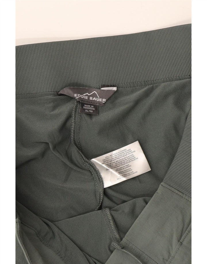 Eddie Bauer Damen Cargorock XL W36 Khaki Nylon