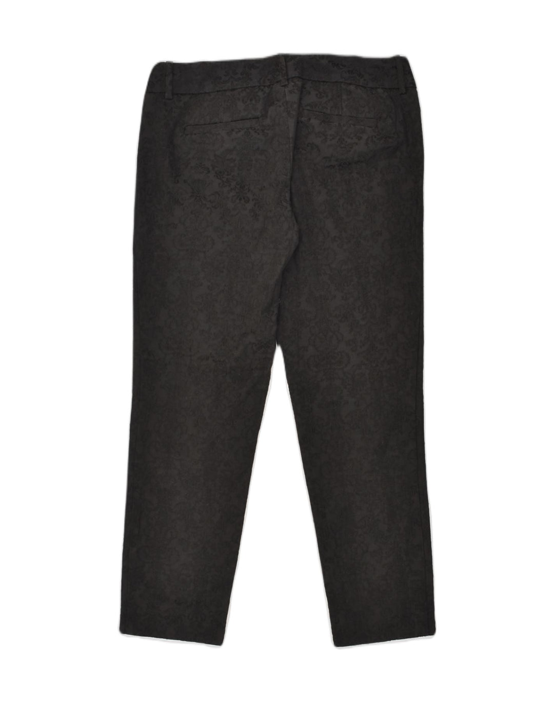 MOSSIMO Womens Slim Casual Trousers US 4 Small W30 L27  Black Floral | Vintage Mossimo | Thrift | Second-Hand Mossimo | Used Clothing | Messina Hembry 