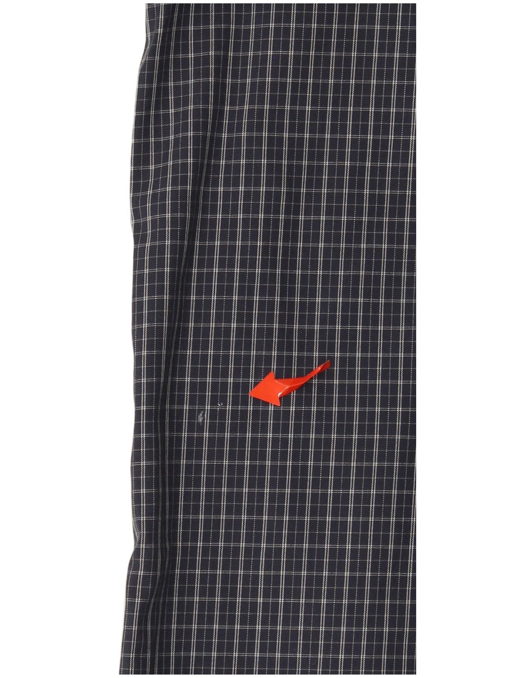 EDDIE BAUER Herren-Hemd, groß, entspannte Passform, groß, marineblau, kariert, Baumwolle