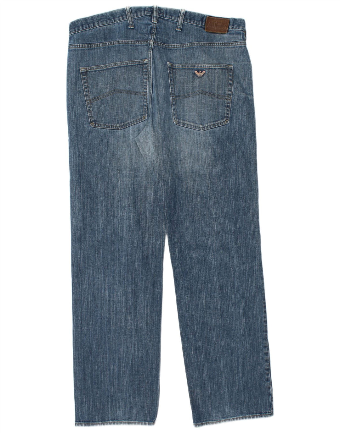 ARMANI Herren Straight Jeans W38 L34 Blau
