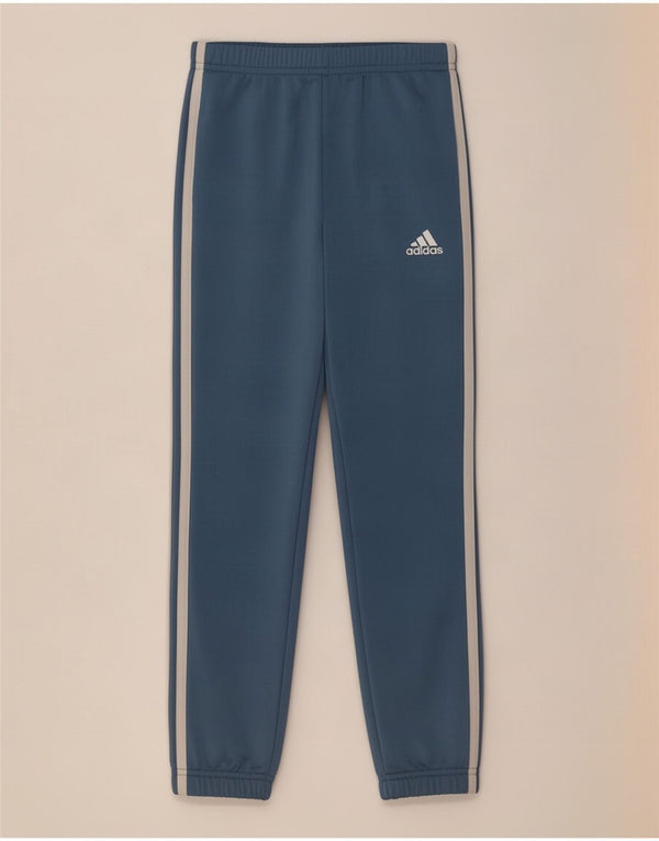 Adidas Jungen Trainingshose Jogger 7-8 Jahre Blau Polyester