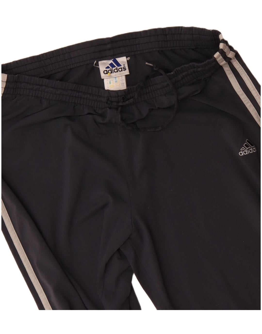 Adidas Damen Trainingshose UK 16 Large Marineblau Polyamid