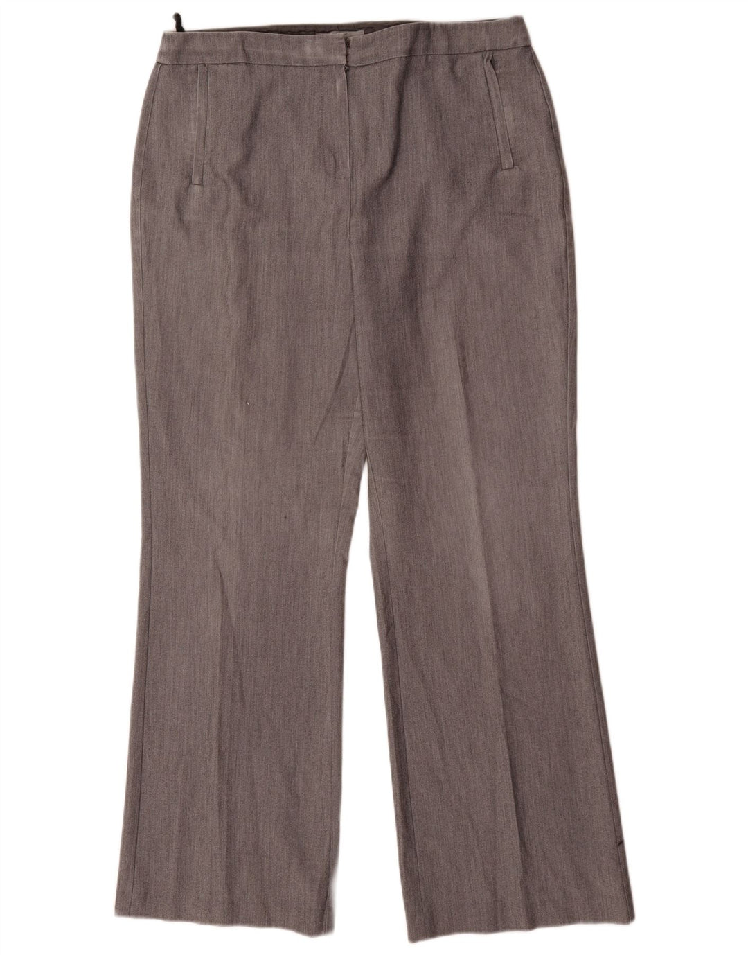 Marks & Spencer Damen Bootcut-Anzughose UK 16 Large W32 L32 Grau