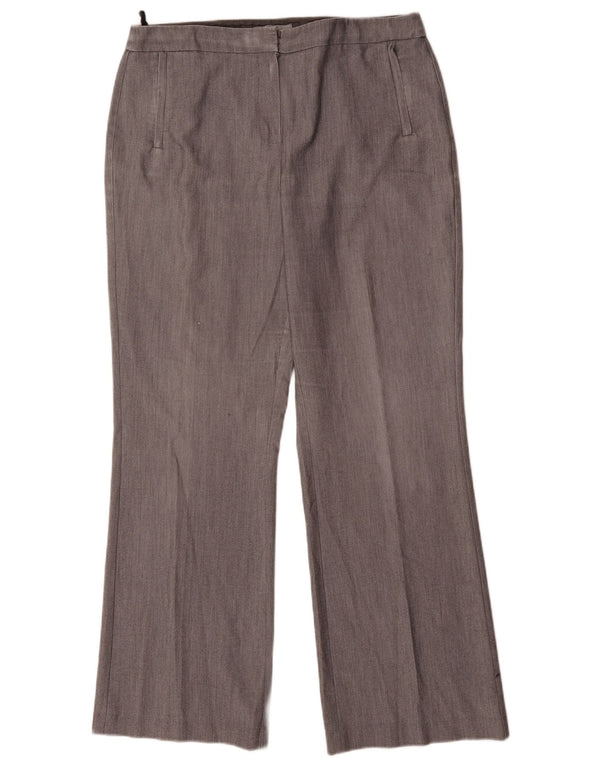 Marks & Spencer Damen Bootcut-Anzughose UK 16 Large W32 L32 Grau