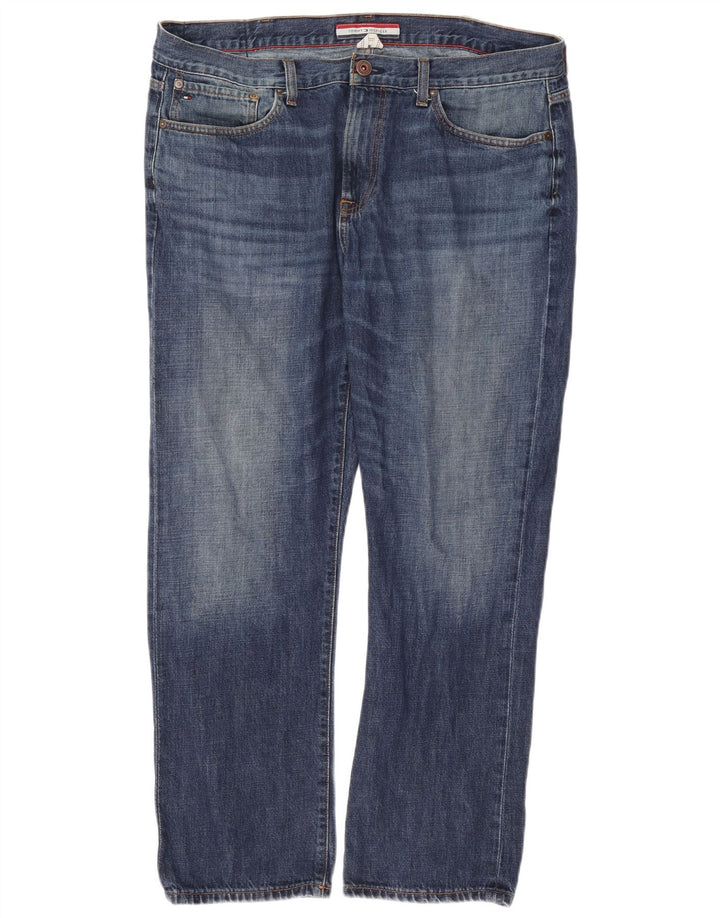 Tommy Hilfiger Herren Straight Jeans W38 L30 Blau