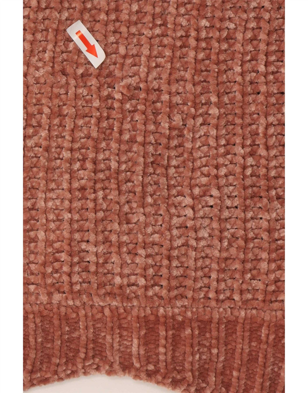 Zara Damen-Pullover mit U-Boot-Ausschnitt, UK 14, Mittelbraun, Polyester