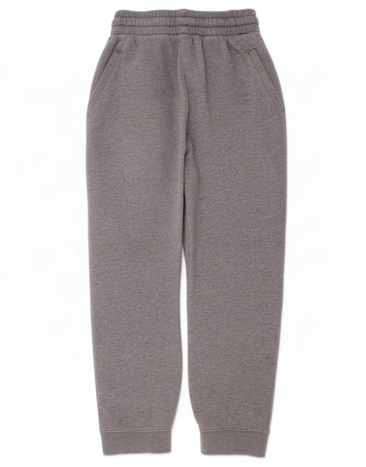 Nike Jungen-Trainingshose, Jogginghose, 8–9 Jahre, Größe S, Grau, Baumwolle