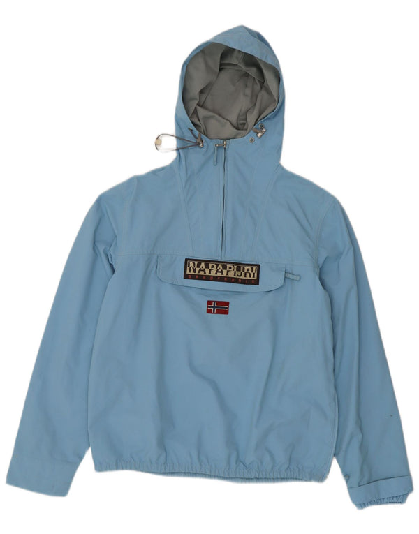 Napapijri Jungen Anorakjacke mit Grafik, 15–16 Jahre, blaues Polyamid