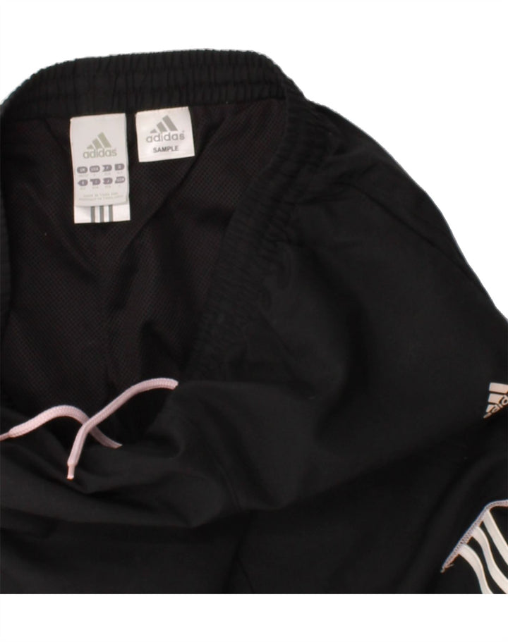 ADIDAS Boys Tracksuit Trousers 12-13 Years  Black Polyester Vintage Adidas and Second-Hand Adidas from Messina Hembry 