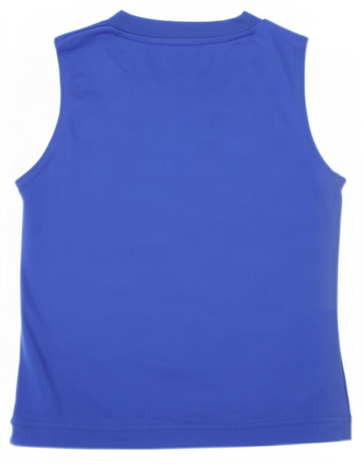 Nike Dri Fit Grafik-Weste für Jungen, 2–3 Jahre, blaues Polyester