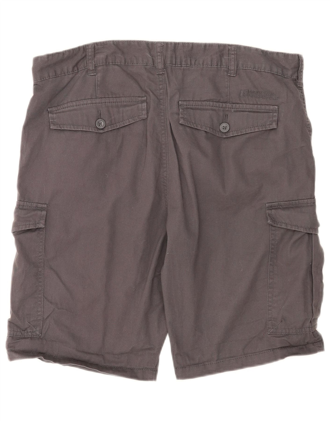 Mountain Warehouse Herren-Cargoshorts, W36, Größe L, Grau, Baumwolle