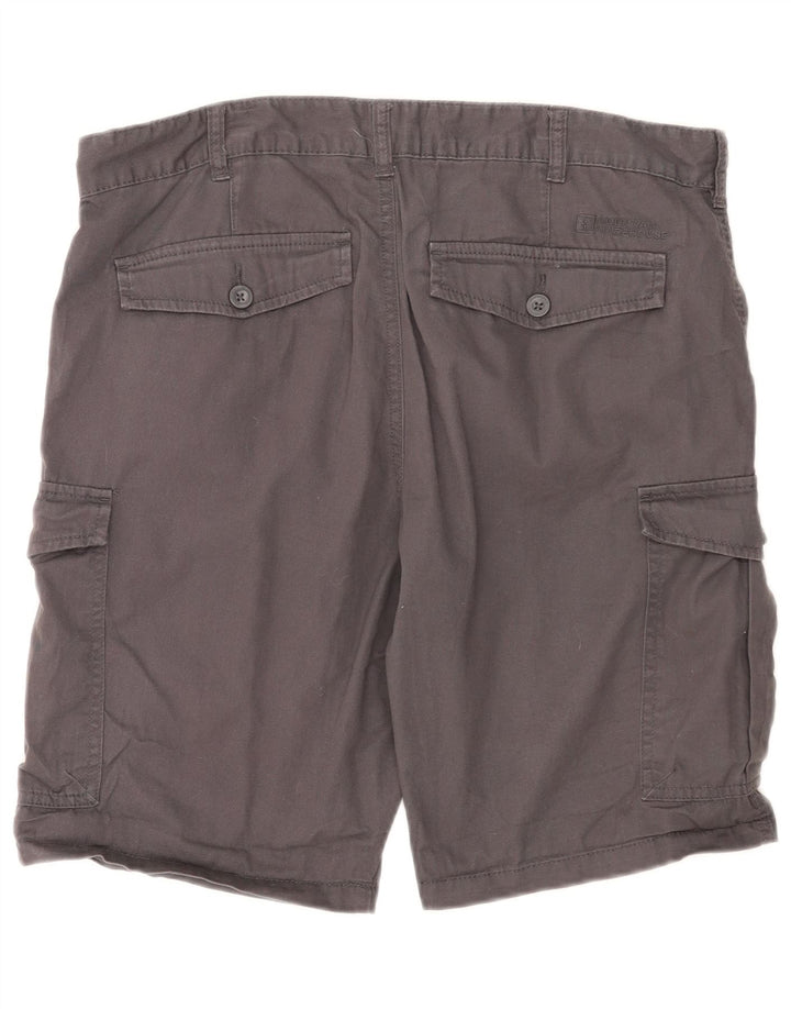 Mountain Warehouse Herren-Cargoshorts, W36, Größe L, Grau, Baumwolle