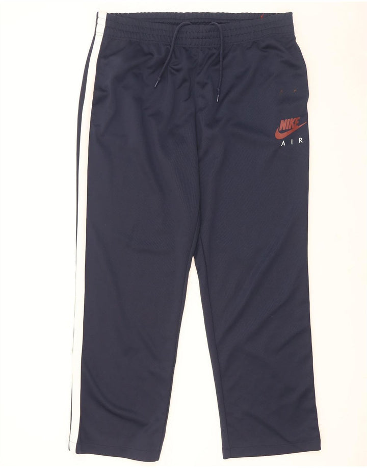 Nike Herren-Trainingshose 2XL, Marineblau, Farbblock-Polyester