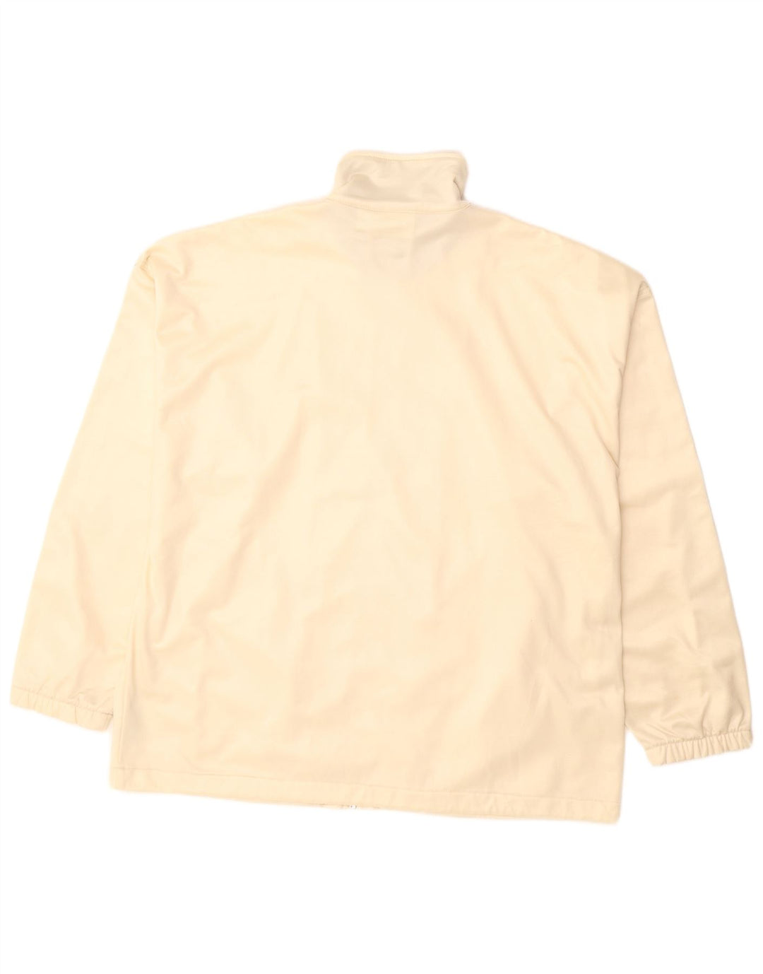 Diadora Damen Übergroße Grafik-Trainingsanzug-Top-Jacke, UK 14, Größe L, Beige