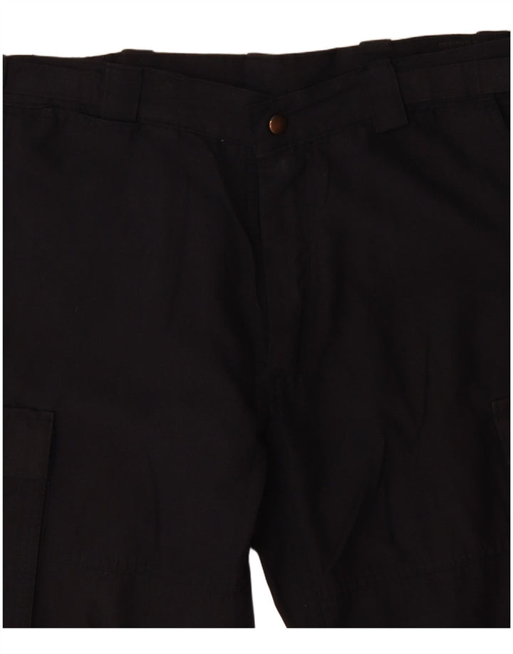 VINTAGE Herren Cargo Shorts W36 Large Marineblau