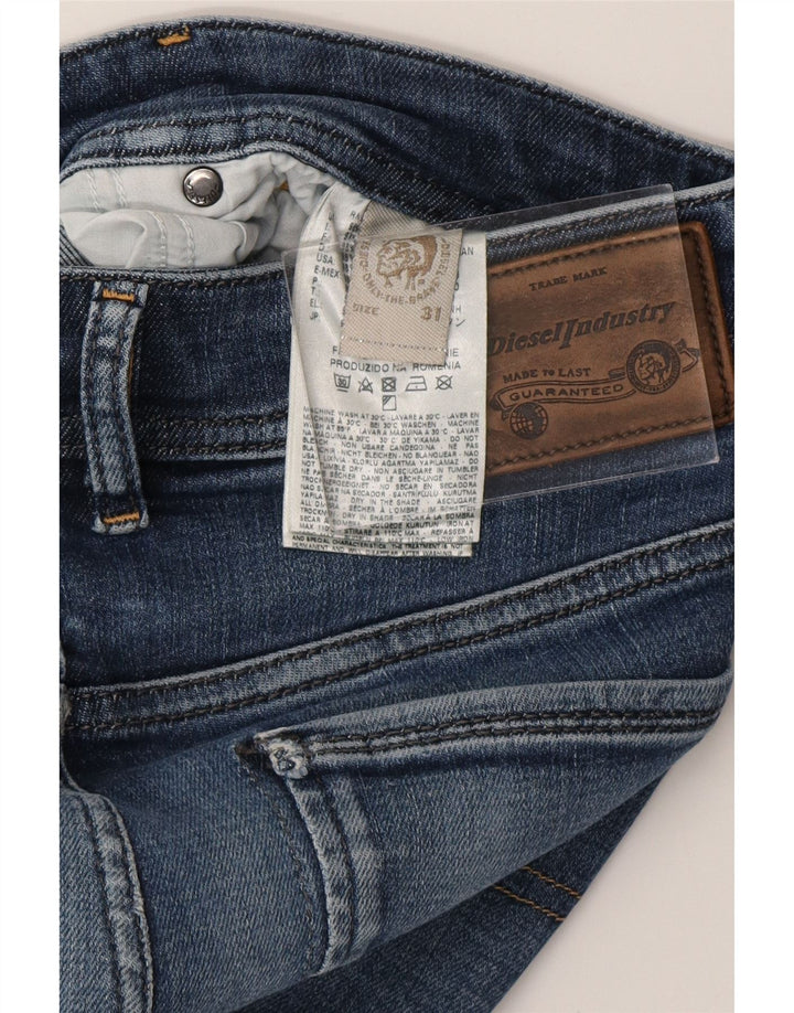 DIESEL Herren Skinny Jeans W31 L30 Blaue Baumwolle