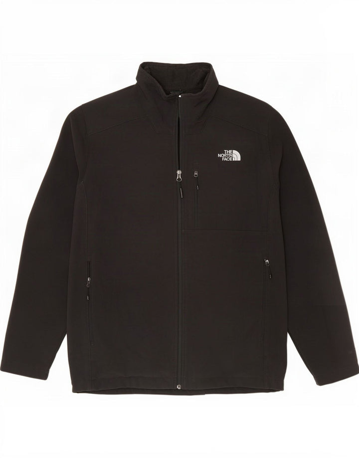 The North Face Herren-Trainingsanzugoberteil, Mittelschwarzes Polyester