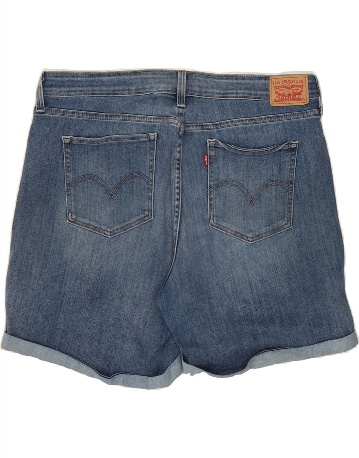 LEVI'S Womens Denim Shorts US 16 2XL W32 Navy Blue Cotton Vintage Levi's and Second-Hand Levi's from Messina Hembry 