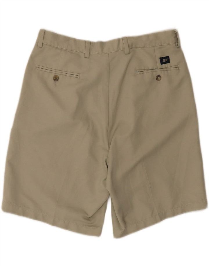 DOCKERS Mens Pegged Casual Shorts W34 Large Beige Polyester Vintage Dockers and Second-Hand Dockers from Messina Hembry 
