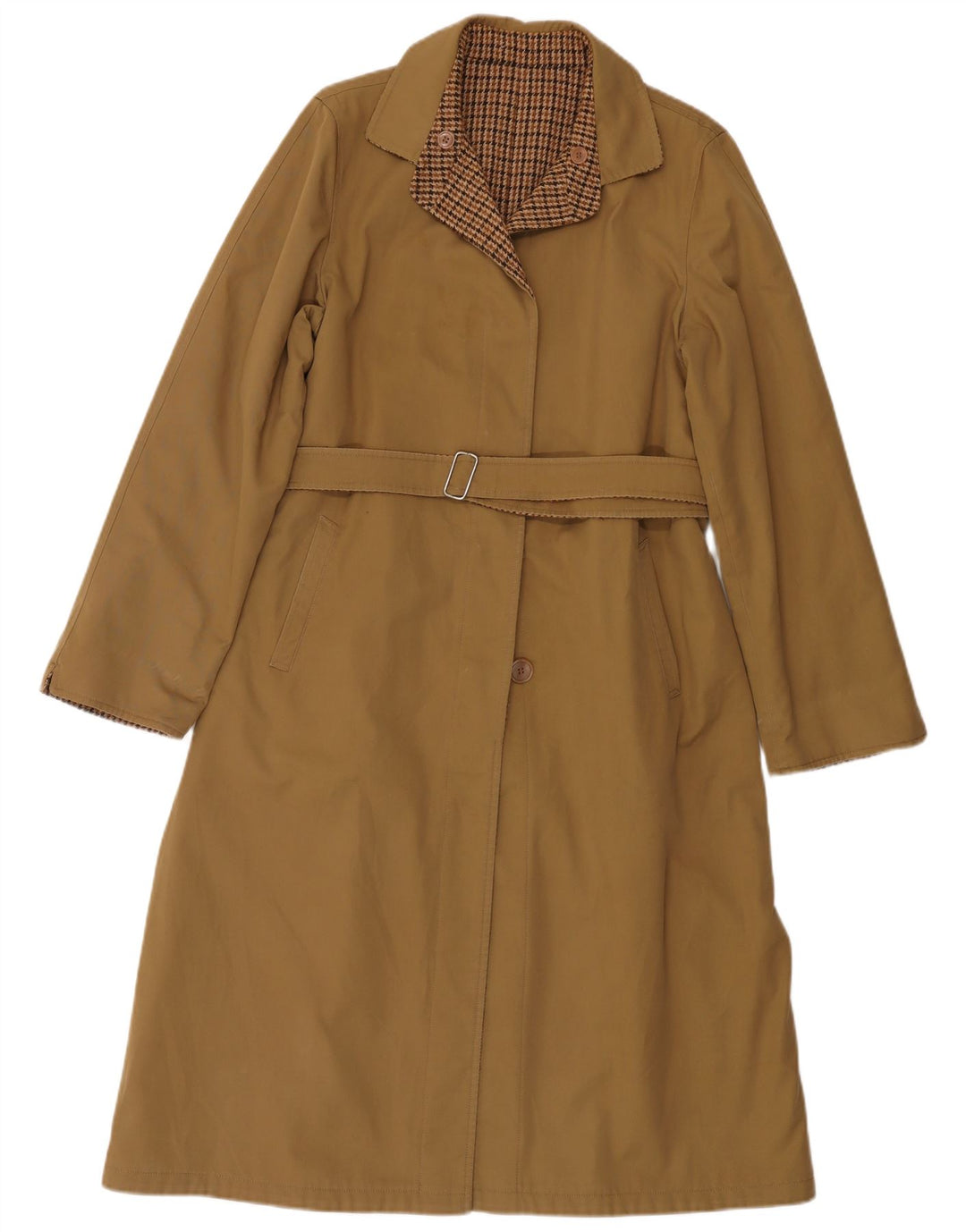 Salco Wende-Trenchcoat für Damen, UK 14, mittleres Khaki, Polyester