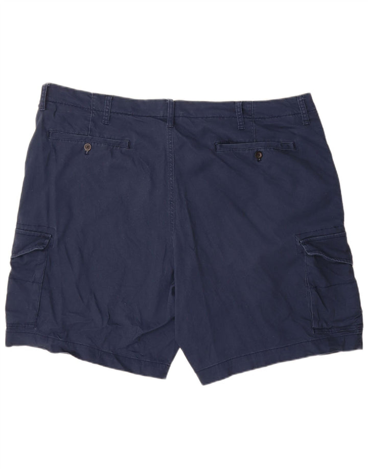 CHAPS Herren Cargo Shorts W44 2XL Marineblau Baumwolle