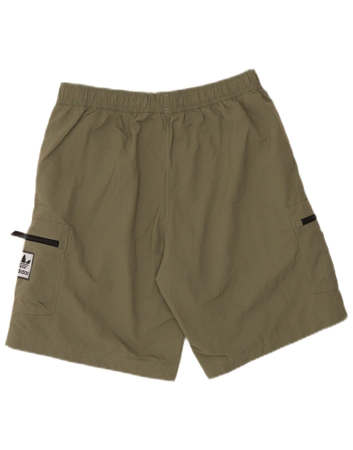 Adidas Herren Sportshorts Medium Khaki Nylon