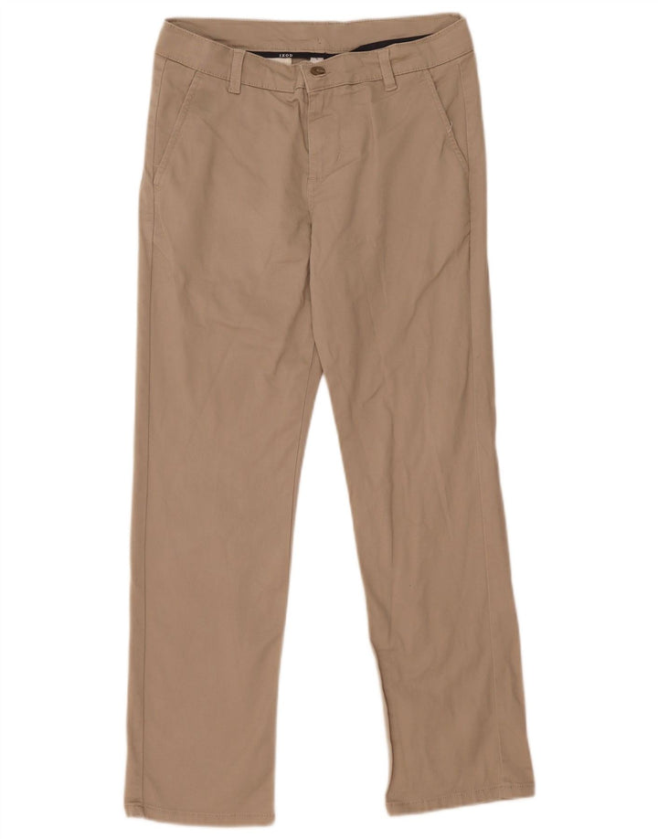 Izod Boys Husky 13–14 Jahre W30 L26 Beige Baumwolle
