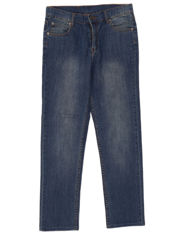 Cheap Monday Damen Straight Jeans W31 L28 Blaue Baumwolle