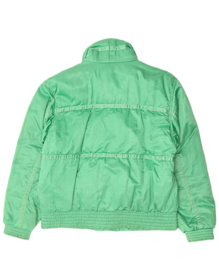 Icarus Damen Wattierte Jacke UK 14 Mittelgrünes Polyamid