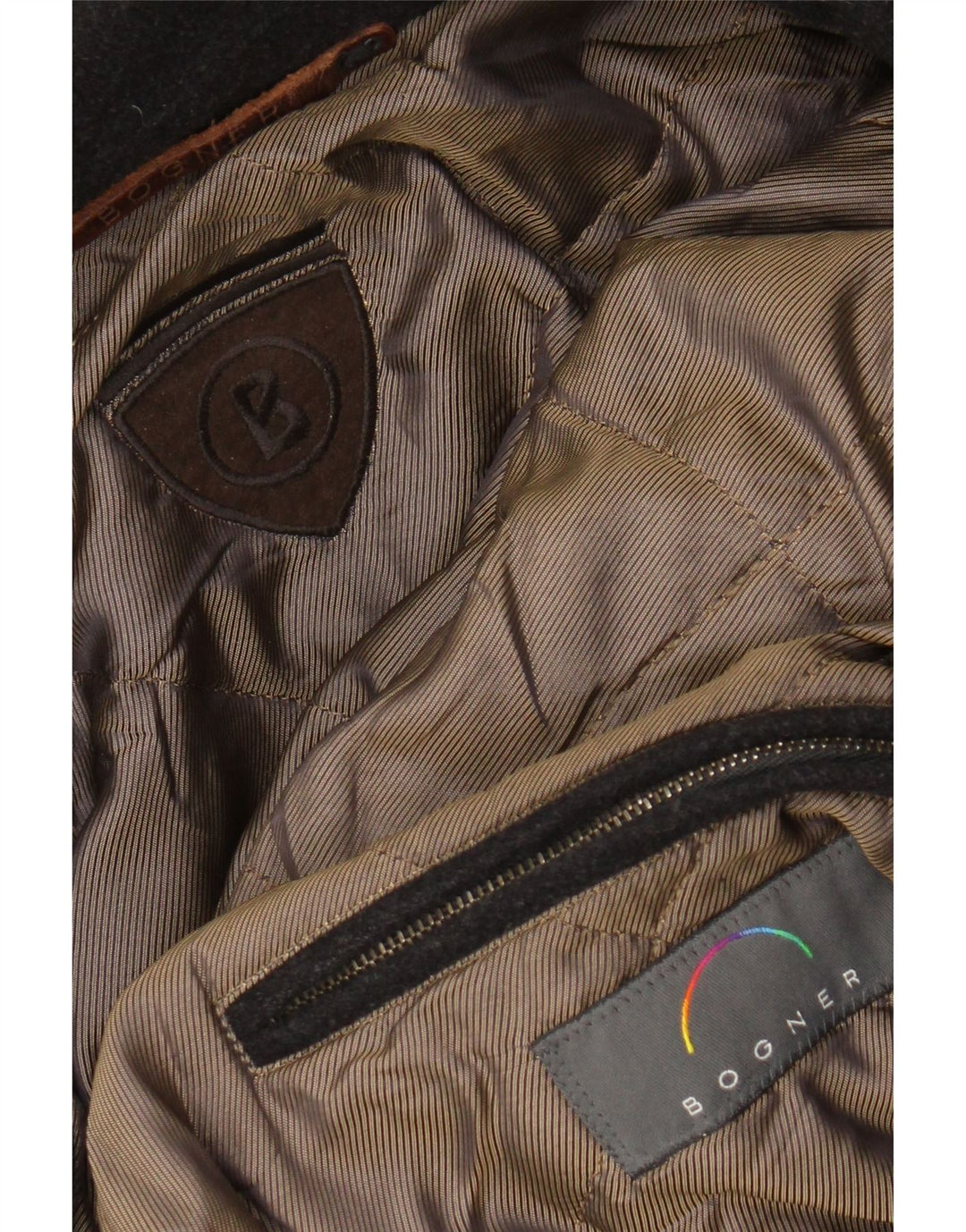 BOGNER Herren Dufflecoat mit Kapuze UK 44 2XL Schwarz