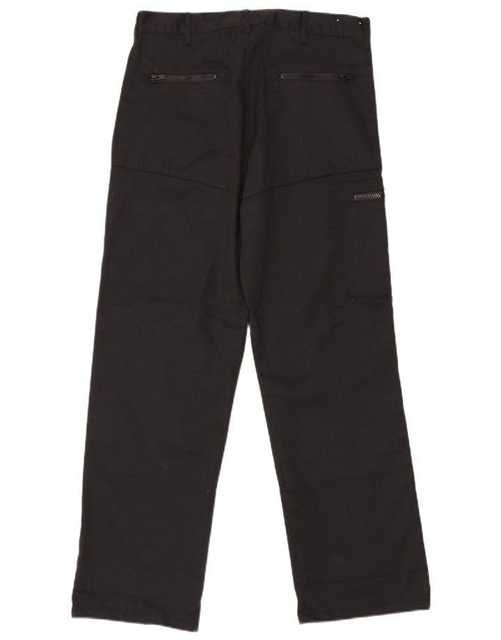 Dickies Gerade Herren-Cargohose W32 L31 Schwarzes Polyester