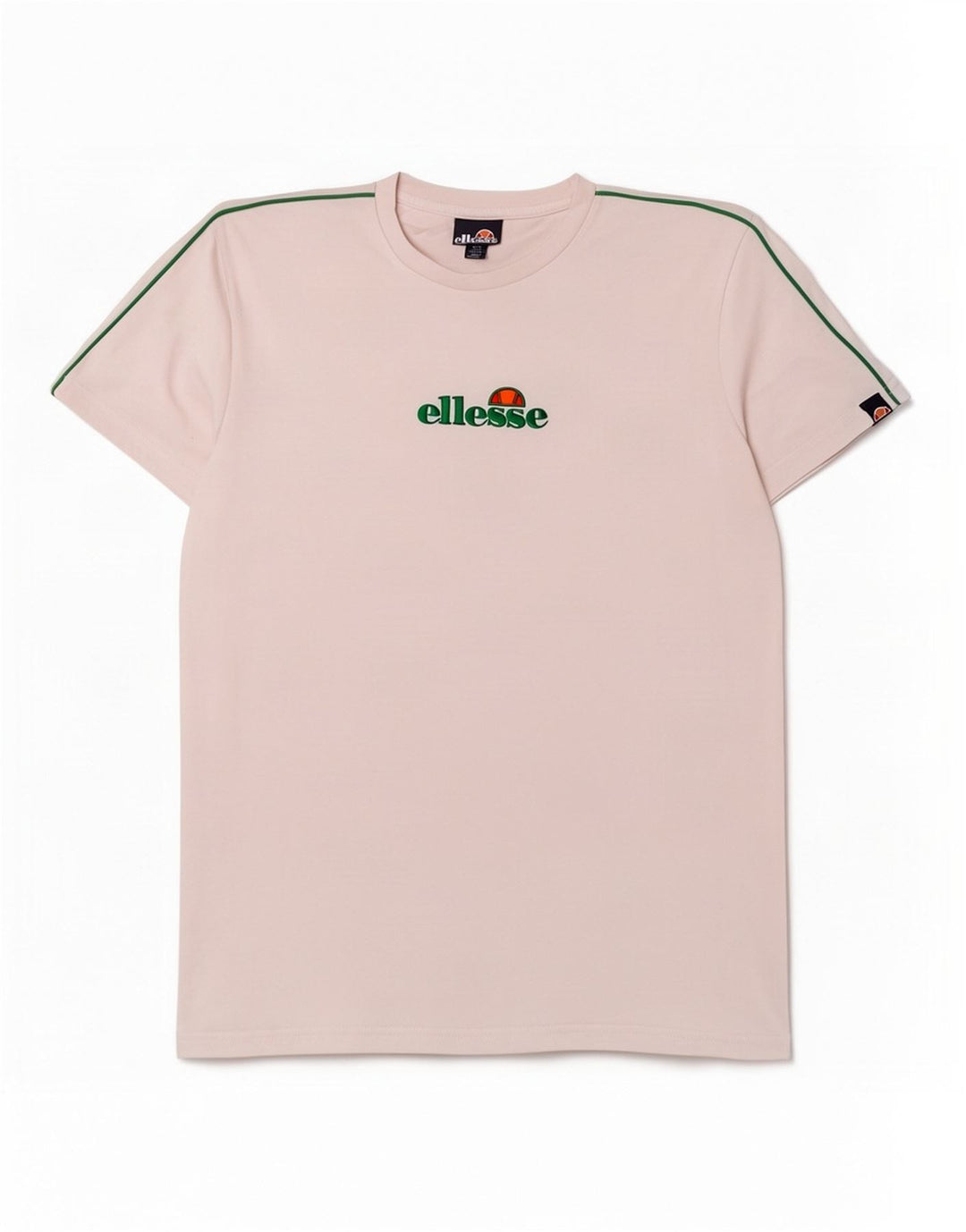 Ellesse Herren-T-Shirt mit Grafik, Größe S, weiße Baumwolle