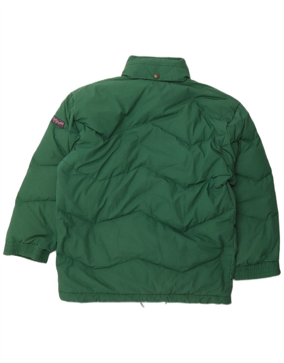 Brugi wattierte Herrenjacke mit Kapuze IT 50 Large Grün