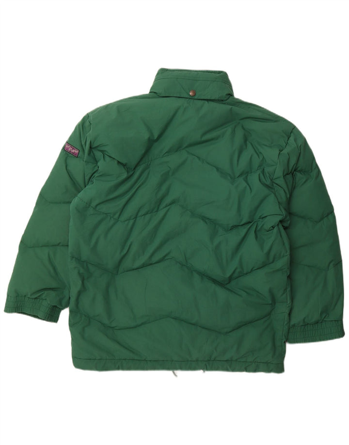 Brugi wattierte Herrenjacke mit Kapuze IT 50 Large Grün