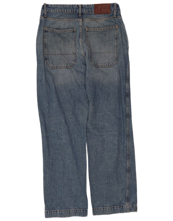 Boden Damen Loose Jeans W32 L29 Blaue Baumwolle