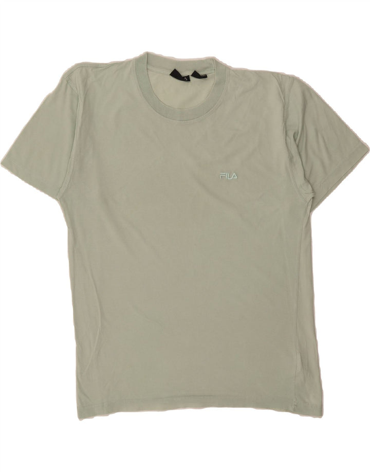 FILA Mens T-Shirt Top Medium Green Vintage Fila and Second-Hand Fila from Messina Hembry 
