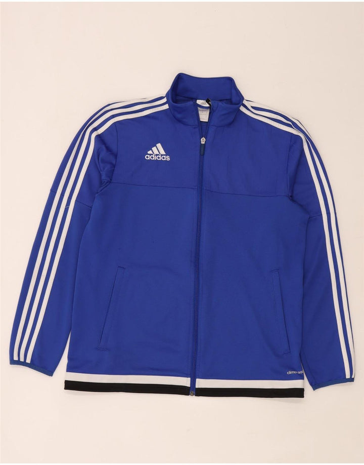 Adidas Herren Climacool Trainingsanzug Top Jacke Mittelblaues Polyester