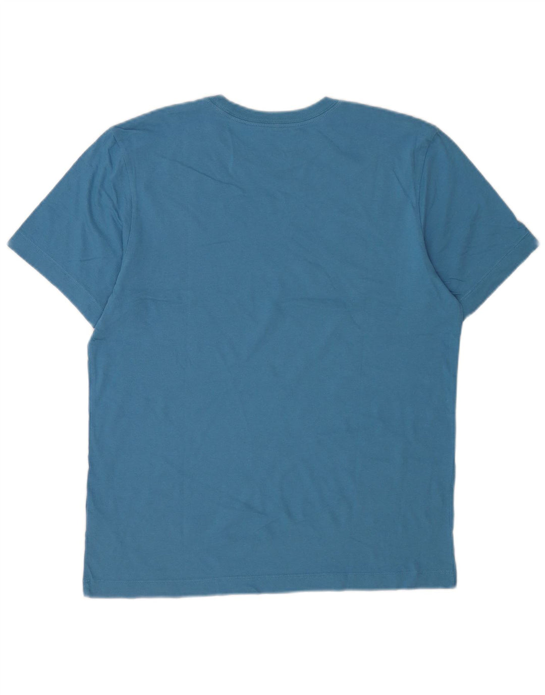 Nike Herren-T-Shirt mit Grafik, mittelblaue Baumwolle